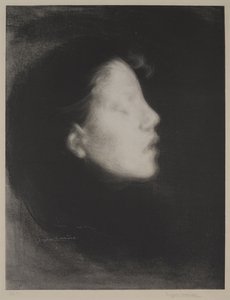 Nelly Carriere (Tete de femme), 1895 (litografi på vævet papir)